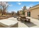 Inviting backyard deck features outdoor seating and offers backyard views, making it ideal for relaxation and gatherings at 1133 Northridge Dr, Erie, CO 80516