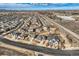 Panoramic aerial shot of a residential community with well-maintained streets and proximity to parks and community amenities at 8768 Foxfire St, Firestone, CO 80504