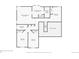Second floor plan shows the main bedroom, bathroom, and closets at 20650 Parker Vista Cir, Parker, CO 80138