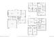 Detailed first and second floor plan showcasing layout of living spaces at 20650 Parker Vista Cir, Parker, CO 80138
