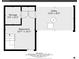 Basement floor plan with a storage area, utility room, and unfinished basement space for customization at 444 S Pearl St, Denver, CO 80209