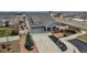 Aerial view of a charming home with a well-maintained front yard and a spacious driveway at 5519 Genoa St, Denver, CO 80249