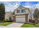 Traditional two-story home with attached garage, well-maintained lawn, and tasteful landscaping at 8985 Edgewood Ln, Highlands Ranch, CO 80130