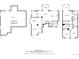 Detailed floor plan showcasing the layout of all three levels, including the basement, first floor, and second floor at 8985 Edgewood Ln, Highlands Ranch, CO 80130