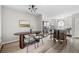 Charming kitchen with stainless steel appliances, a breakfast bar, and ample counter space at 3502 Nez Perce Trl, Castle Rock, CO 80109