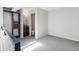 Sunlit bedroom offers a built-in closet system and access to a well-appointed bathroom at 2193 Arapahoe St # 15, Denver, CO 80205
