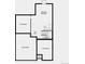 Floor plan of basement showing unfinished basement, crawl space, and unexcavated area at 3343 N Catawba Way, Aurora, CO 80019