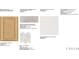 Selection of flooring, tiles, quartz countertops, and cabinet samples for your home at 3343 N Catawba Way, Aurora, CO 80019