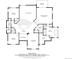 Second floor plan featuring bedrooms and living spaces, with dimensions and layout details at 26566 E Peakview Dr, Aurora, CO 80016