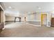 Spacious basement area featuring neutral decor, recessed lighting and ample open space at 4913 Cathay Ct, Denver, CO 80249
