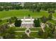 Aerial view of park with walking paths and landscaping at 1150 Vine St # 306, Denver, CO 80206
