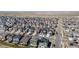 An aerial view showcases the neighborhood's layout and design at 9334 Sedalia St, Commerce City, CO 80022