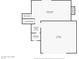Layout of the lower level with garage, bathroom, laundry, and Gathering room at 2931 S Sidney Ct, Denver, CO 80231