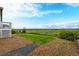 Secluded backyard oasis with a deck and panoramic views of the surrounding landscape at 42425 Forest Oaks Dr, Elizabeth, CO 80107