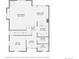Floor plan displaying the arrangement of the living room, dining area, kitchen, office, bath and foyer at 2120 W 31St Ave, Denver, CO 80211