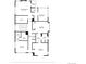 Floor plan of the home's second floor with layout and dimensions at 2486 S Monroe St, Denver, CO 80210