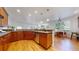 Spacious kitchen with granite countertops and open layout to living areas at 203 S Jackson St, Denver, CO 80209