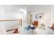 Bright living area featuring stylish furniture, contemporary design, and a skylight, creating a modern and airy space at 203 S Jackson St, Denver, CO 80209
