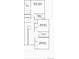 Second floor plan featuring a owner's suite, walk-in closet, laundry room, and two additional bedrooms at 15218 Detroit St, Thornton, CO 80602