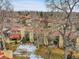 Aerial view of the neighborhood, showcasing the property's location at 2665 S Sheridan Ct, Lakewood, CO 80227