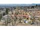 Aerial view of the neighborhood, showing the property's location at 2665 S Sheridan Ct, Lakewood, CO 80227