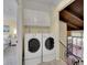 Convenient laundry room with washer and dryer hookups at 2665 S Sheridan Ct, Lakewood, CO 80227