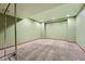 Unfurnished basement with carpet and green walls ready to be customized at 6526 S Killarney Ct, Aurora, CO 80016