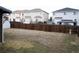 Backyard featuring tall fencing, shed and gazebo at 3825 E 123Rd Ave, Thornton, CO 80241