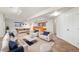 Finished basement with furniture, a pool table, and a bar, perfect for entertaining at 5284 Taft Ct, Arvada, CO 80002