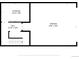 Floorplan showing floor 1 with storage, garage and hall at 11250 Florence St # 5C, Commerce City, CO 80640