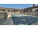 Community pool with cover; needs cleaning at 5401 E Warren Ave # 204, Denver, CO 80222