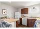 Charming kitchen features modern appliances, sleek counters, and stylish backsplash at 1931 Centennial Dr # 1931, Louisville, CO 80027