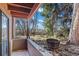 Covered patio perfect for relaxing and enjoying the backyard views at 1931 Centennial Dr # 1931, Louisville, CO 80027