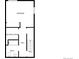 Lower floorplan showing bedroom, bath, and electrical room at 4578 Malta St, Denver, CO 80249