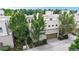 Modern home with a two-car garage and manicured landscaping at 8041 E 29Th Ave, Denver, CO 80238