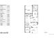 Detailed floor plan showcasing the layout of the first floor at 8041 E 29Th Ave, Denver, CO 80238
