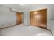 Basement featuring neutral colored carpet and trim at 7563 Lamar Ct, Arvada, CO 80003