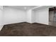 Unfinished basement with concrete wall at 3742 S Granby Way, Aurora, CO 80014