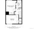 Third floor plan featuring primary bedroom, second bedroom, and shared bath at 3742 S Granby Way, Aurora, CO 80014