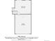 Floor plan highlighting a Gathering room and garage layout, offering insights into the home's second-floor space and storage at 16181 White Hawk Dr, Parker, CO 80134