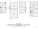 Comprehensive floor plans of each level, showcasing the home's layout at 16181 White Hawk Dr, Parker, CO 80134