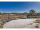 View of backyard, snow, and neighborhood at 16641 Martingale Dr, Parker, CO 80134