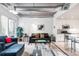 Bright living area with sleek design, stainless kitchen and modern accents at 3401 Arapahoe Ave # 105, Boulder, CO 80303