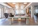Bright lounge area featuring decorative tables and variety of comfortable chairs at 3401 Arapahoe Ave # 105, Boulder, CO 80303
