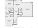 Detailed floor plan showcasing the layout of the home with labeled rooms and dimensions at 10954 W 100Th Way, Broomfield, CO 80021