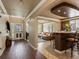 Inviting foyer featuring hardwood floors, a light-filled entrance, and an open layout into the living spaces at 10954 W 100Th Way, Broomfield, CO 80021