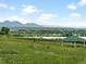 Panoramic view of Standley Lake Regional Park with lush greenery and mountains at 10954 W 100Th Way, Broomfield, CO 80021