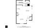 Detailed first-floor floor plan highlighting the layout of the kitchen, living room, dining area, and pantry at 17616 Bluetrail Ave, Parker, CO 80134