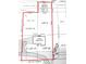 Detailed survey map of the property lots, showing boundaries and building locations at 30273 Conifer Rd, Evergreen, CO 80439