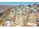 An aerial view of the city showcasing buildings and downtown area at 300 W 11Th Ave # 8C, Denver, CO 80204